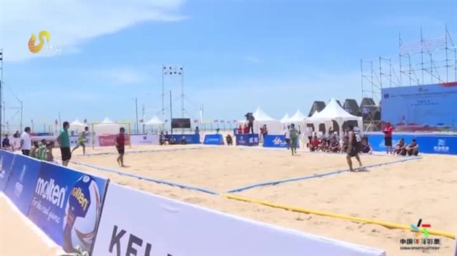 【山东体坛一周纵览】第七届亚洲沙滩手球锦标赛在威海南海新区开赛