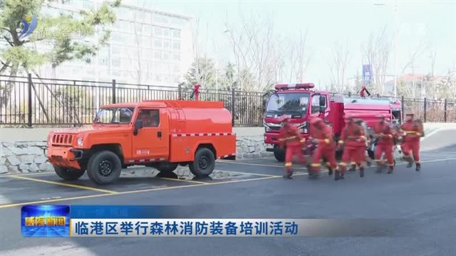 临港区举行森林消防装备培训活动