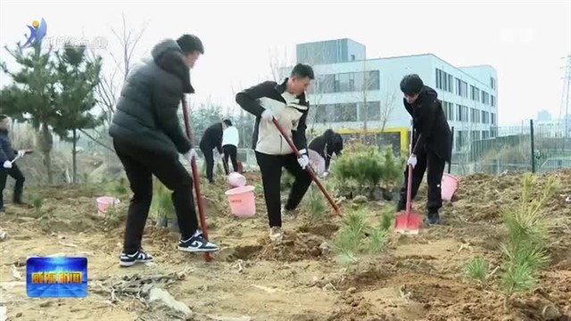 威海市林业局开展义务植树造林活动