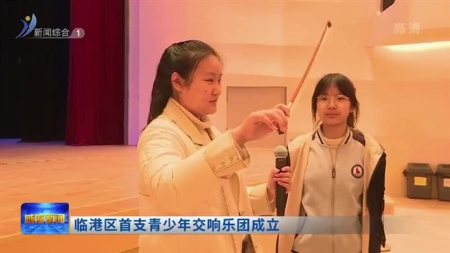临港区首支青少年交响乐团成立