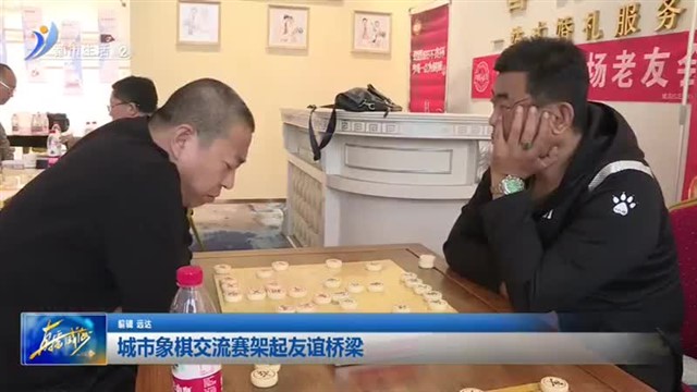 城市象棋交流赛架起友谊桥梁