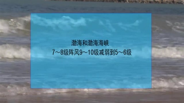 【威海广电讯】海洋预报 2024-01-13