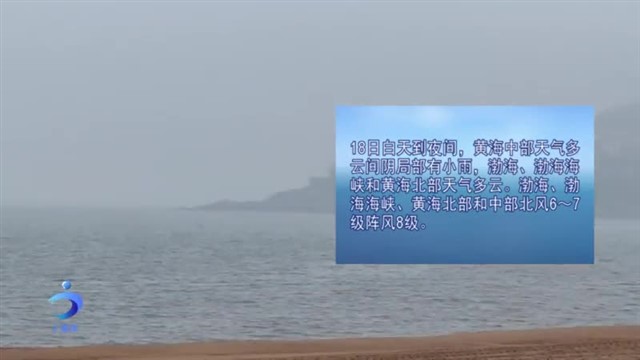 【威海广电讯】海洋预报 2024-01-17