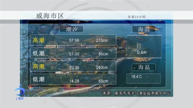 【威海广电讯】海洋预报 2024-06-03